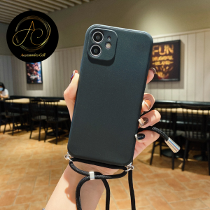 AC Slingcase Softcase Casing Candy macaroon pelindung kamera polos tali lanyard casing hp REALME 5 REALME 5 PRO REALME 7i REALME C17 REALME 8 REALME 8 PRO REALME C11 REALME C15 REALME C20 REALME C21 REALME C21Y REALME C25 REALME C12 [SM]