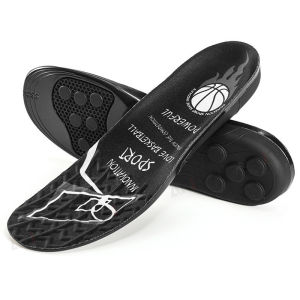 อัปเกรดพื้นรองเท้าแบบยืดหยุ่นที่รองรับอุ้งเท้าด้วยซิลิโคนแบบสปริงสำหรับเล่นกีฬาพร้อมดูดซับแรงกระแทก