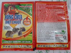 (Mua 115 gói tặng 10 gói) RỒNG CHÚA DIỆT CHUỘT CHUỘT HICATE 025WWP-dạng bột gối 20gram