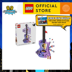 LEGO Editions Music 43031 Olivia Rodrigos Dual Guitar (1228 Pieces) Building Blocks