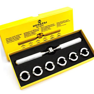Watch Repair Tool Metal 5537 Watch Case Opener For Grooved Screw Bottom 7pcs
