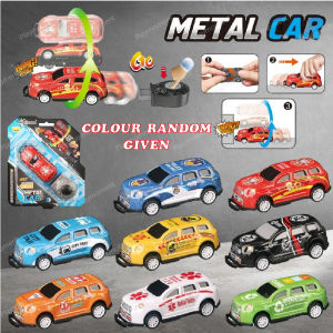 Metal Mini Cars With Various Colors Friction Power For Boys & Girls Present Gift Toys 金属迷你推动车盒装 *READY STOCK*