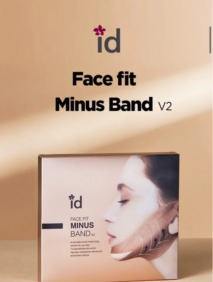 FACE FIT MINUS BAND BOX-4 PCS＋Face Fit V Fit-Ler Ampoule  30ml Lazada