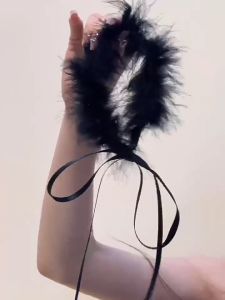 Đơn giản ren lên Bowknot Vòng cổ dây đeo ôm sát cổ lông Vòng cổ dây đeo cổ dây chuyền cổ Tiệc Cưới Quà tặng cho phụ nữ thanh thiếu niên