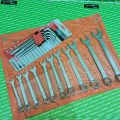 Paket 1 Set Lengkap Kunci Motor Tools Kunci Sok 40 Pcs Toolkit + Kunci Ring Pas Set 11 Pcs + Kunci L Kombinasi Bintang Bonus Obeng Min Plus. 