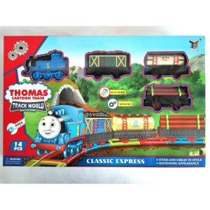 Thomas and Friends Cartoon Electronic Train Tracks Vehicle Play Set