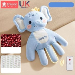 Hibaby มือตบกล่อมเด็กนอน ช่วยเด็กในการนอนหลับ ของเล่นเด็ก มีแบตในตัว มือตบตูดเด็กอัตโนมัติ หมอนด้านถั่วแดง