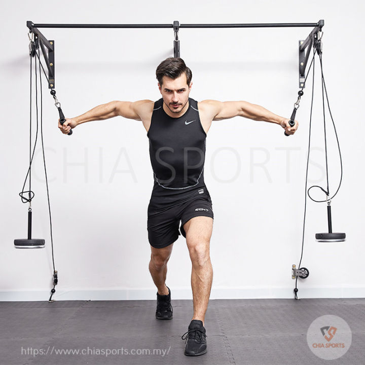 Wall Mounted DIY Cable Pulley Machine CF207 Crossover Station