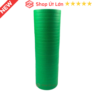 Băng keo giấy rộng 1.2cm màu xanh - đỏ 1 cây 25 cuộn giá tại xưởng