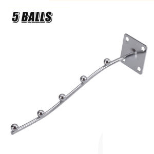 1PC 5 - 9 Balls Wall Mount Waterfall Hanger Hook Hanger Rack Beads Garment Screen Wire Mesh/ Grid Panel Display Hook
