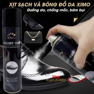 Chai Làm Bóng Giày Đồ Da Túi Ví Áo Ghế Da Giúp Vệ Sinh Dưỡng Ẩm Chống Mốc HKD36