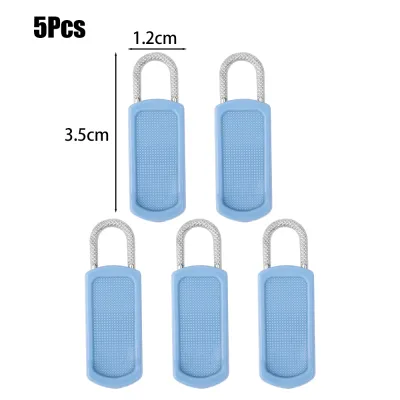 New Detachable Zipper Pull Replacement Zipper Slide Puller Lock for Jacket Dress Luggage Bag Metal DIY Zipper Head Repairing Kit