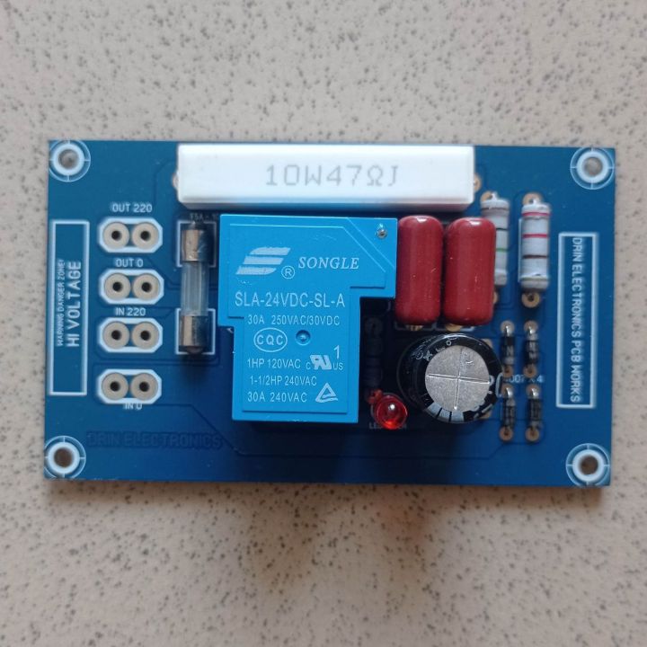 Power Supply Soft Starting Kit Hi Power 30 Amperes Relay Contact Switch 