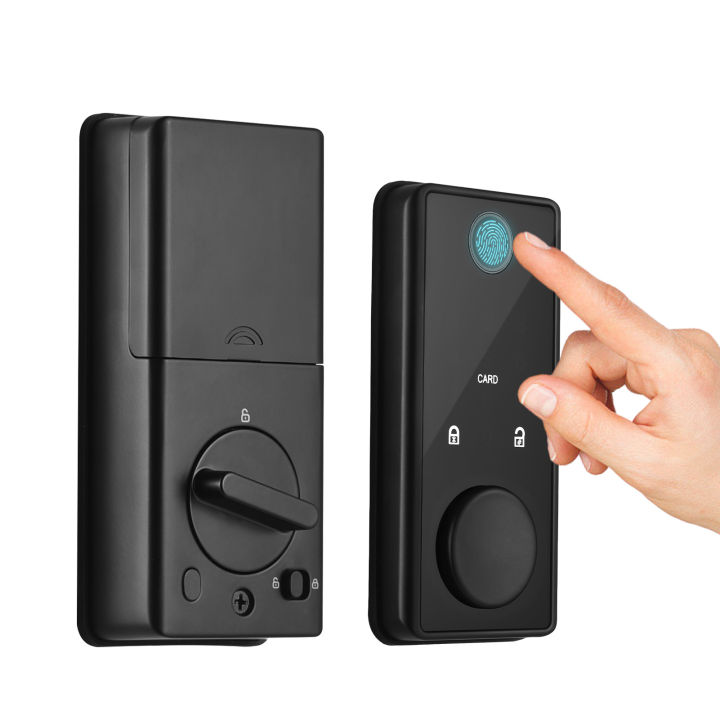 Aluminum Alloy Door Keyless Lock With 5 Keyless Door Lock Keyless ...