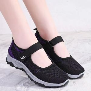 Fashion Slip On Shoes for women casual Rubber Shoes Flat Shoes soft sole Korean walking Shoes for Women