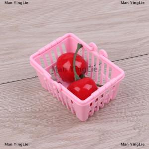 [COD] Man YingLie Dollhouse Miniature Shopping Basket Pretend Play Toys furniture
