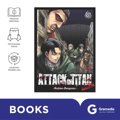 Komik Level Comic: Attack on Titan Bind Up Edition 03