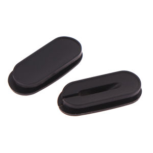 [Habilulu] Bicycle Derailleur Plug Carbon Frame Brake Cable Stop Rubber Di2 Cable Plug Oval Hole Rubber Stopper