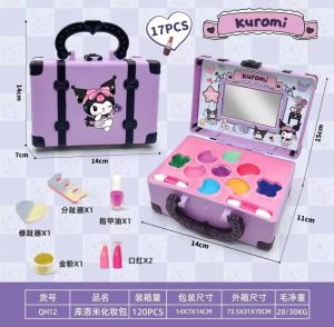 Funyi丨Ready Stock Kids Makeup Set Girl‘s Toys Pretend Play Early Learing Educational Toys Princess Gift 女孩化妆盒