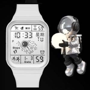 BISA COD-Jam Tangan Digital untuk Pria Jam Tangan Digital LED Mewah 12/24 Jam Tahan Air Olahraga Stopwatch Kronograf