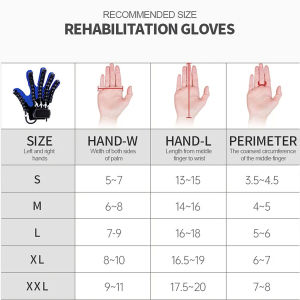 Stroke Therapy Gloves Hemiplegia Hand Function Recovery Rehabilitation Robot Mirror Gloves Finger Exercise Training