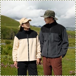 Jacket Lint-free Soft Cold-weather Jacket Outdoor Protection From the Cold and Warmth Seasonal Wear