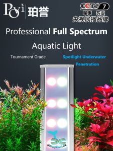 POVI Full Spectrum Aquascape Aquarium LED Light with 30CM Tall&Expandable Stand HappyFishLife Fish Aquarium Lamp Lampe Led Pour Aquarium Outdoor Waterproof Led Light - Lazada