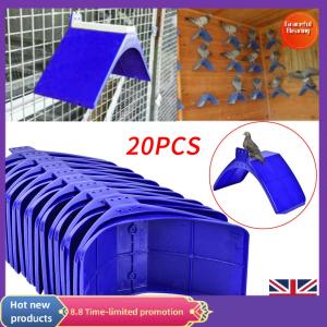 Graceful 20PCS V Pigeon Bird Pet Roost Bird Equipment Racing Pigeon Stand Rest Stand UK