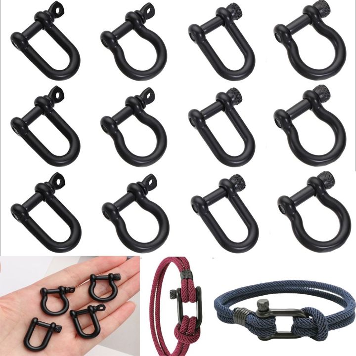 St78fxhtc Outdoor Shackle Fob Screw Joint Connector Solid Carabiner Key 