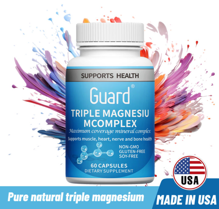 Triple Complex Magnesium 700 Mg Magnesium Glycinate Magnesium Malate