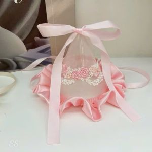 Mũ Sinh Nhật Nữ Màu Hồng Công Chúa Vintage | Nón Tiệc Ren Coquette Chụp Ảnh Hot TikTok