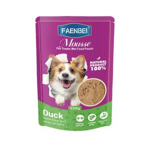 Pet Snack Dog Canned Nutritious Wet Food Meal Pack  Rich In Protein Tender And Easy To Digest 130g