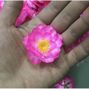 (Túi 65 bông) 50gam hoa anh hoa đào hoa đào hoa mai hoa anh đào bông kép đế mỏng có kèm kẽm buộc