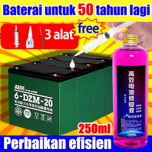 alat gratis XIANGYUN cairan perbaikan baterai Tingkat perbaikan 99% solusi perbaikan baterai cairan baterai solusi air elektrolit air untuk aki kendaraan listrik aki motor cairan perbaikan  tidak perlu mengganti baterai cairan larutan baterai