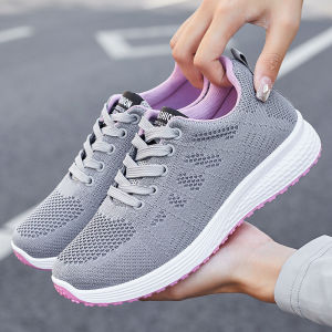 Women Cut Sport Shoes for Women 2022 New Lady Fashion Sneakers Lace Up Women Sapatos Black Rubber