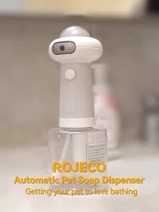 Wireless Automatic  Soap Dispenser USB Charging Electric Cat Foaming Machine Dog Cleaning Bath Shampoo Foam Sprayer