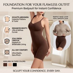 Curve Shapewear Bodysuit Full Body Shaper Zoning Precise Shaping Technology Women Seamless Underwear