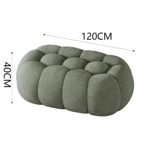 xpkQ Luxury Bench Stool Comfortable Soft Relaxing Makeup Stool Minimalist Entrance Footrest Home Living Room Decorative Furniture R3K9L