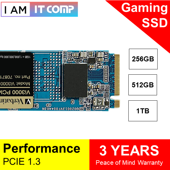 VERBATIM VI3000 PCIE NVME M.2 SSD 2TB HARD DISK - SSD - Negozio di Videogiochi e Giochi