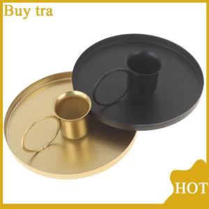 [Buytra] Candlestick Candle Holder Wedding Party Vintage Retro Style Desktop Adornment