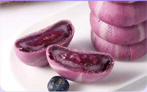 ( Siêu Ngon ) Bánh Khoai Mỡ Việt Quất dẻo mềm - Túi 250g 500g 1000g.