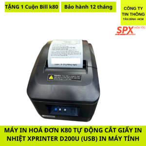Máy in hóa đơn Xprinter XP D200U ( USB )