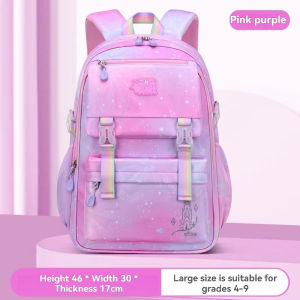 Dreamlike lightweight Kids School Bag Large Capacity Waterproof Children’s School Backpacks Spine Protection ergonomic Primary School Student backpacks with Reflective Strips
