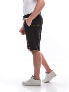 GOBEST celana pendek HITAM premium quality short pants 3% stretch size 28-38