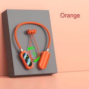 Long-Lasting Wireless Bluetooth Neck Hanging Earphone for Sports Karaoke & Live Streaming Comfort Fit Neckband with Clear Mic