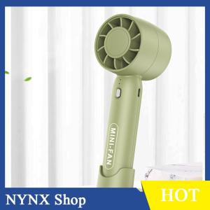 [NYNX] Portable Handheld Charging Fan Mobile Phone Holder Student Dormitory Mini Fan Summer Cooling Tool Outdoor Small Fan Handheld