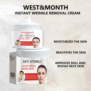 WEST&MONTH Instant Wrinkle Removal Cream Anti Aging Firming Lifting Fade Fine Line Face Cream Moisturizing Nourish Smooth Skin 40g