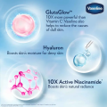 [BUNDLE OF 2] Vaseline Gluta Hya Serum Burst Lotion Flawless Bright 330ml. 