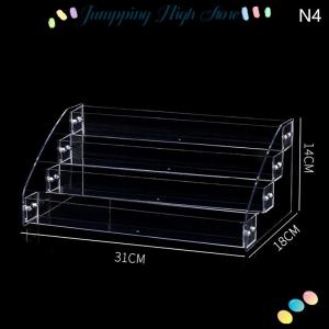 【Jumpping】 กล่องใส่เครื่องสำอางอะคริลิคใส2-3-4-5-6-7ชั้นชั้นวางแสดงเครื่องประดับทำเล็บ