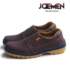 Joemen Sepatu Kulit J 40 Sepatu Slip On Kasual Pria Formal Fashion Pria